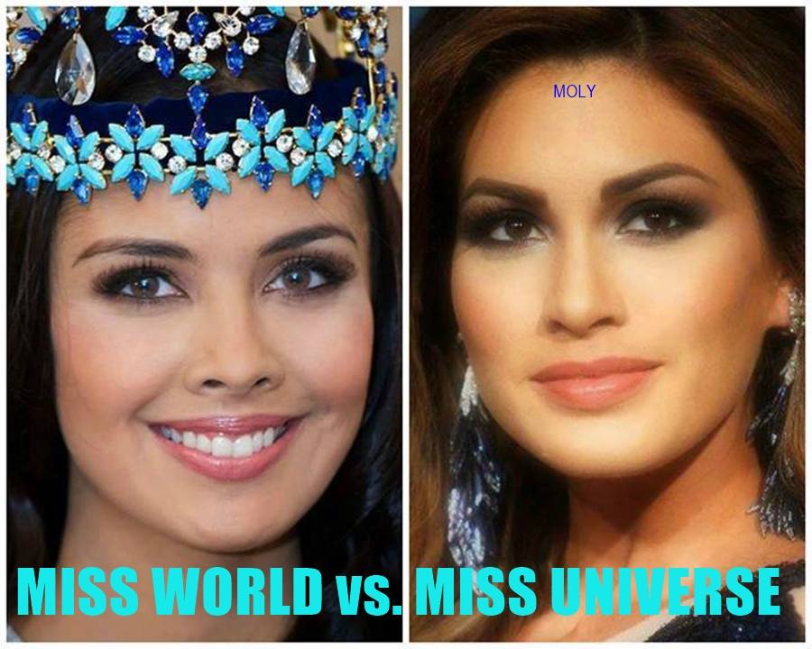 Miss Universe 2013 ปะทะ Miss World 2013