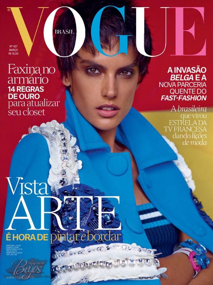 Alessandra Ambrosio @ Vogue Brazil March 2014