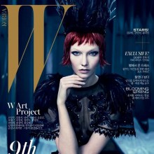 Karlie Kloss @ W Korea March 2014