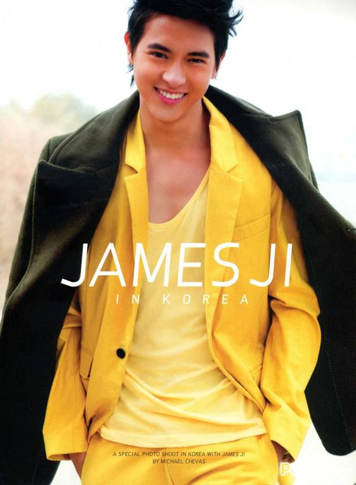 (Scan) Photobook JAMES JI UP CLOSE AND PERSONAL IN KOREA