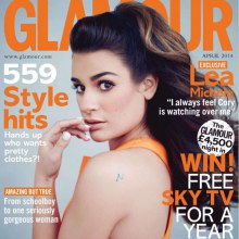 Lea Michele @ Glamour UK Magazine April 2014