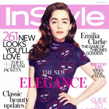 Emilia Clarke @ InStyle UK April 2014