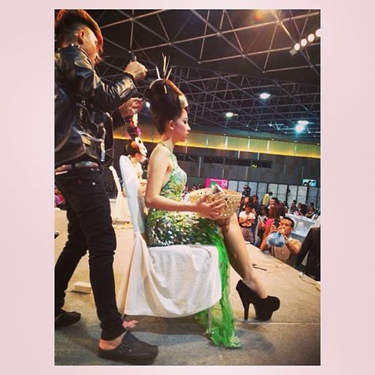 Bangkok international HAIR show 2014