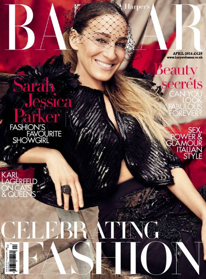 Sarah Jessica Parker @ Harper's Bazaar UK April 2014