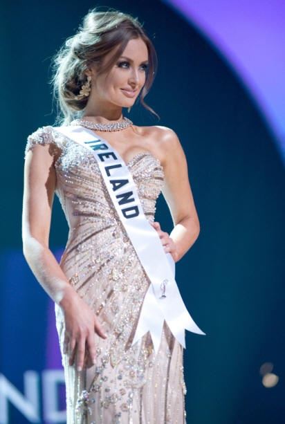 เสน่ห์สาวในตาฟ้า Rozanna Purcell Miss Ireland Universe 2010