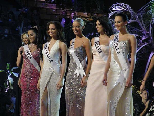 Top 5 Miss Universe 2001