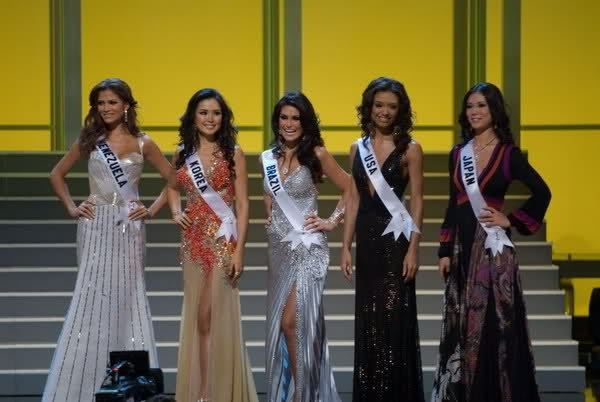 Top 5 Miss Universe 2007