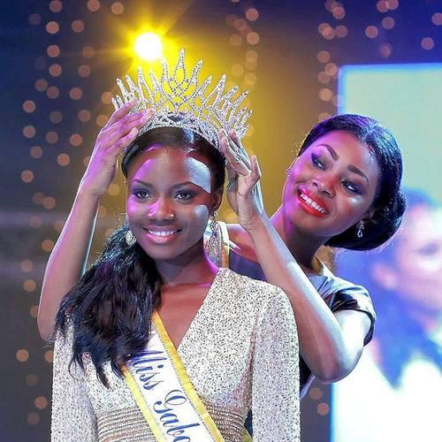 Miss Gabon-Maggaly Nguema