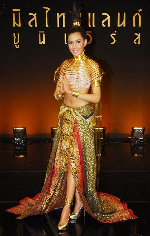 Miss Thailand Universe 2001-2013 ในชุดประจำชาติ