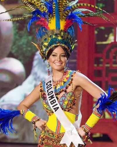 เธอยังอยู่ในใจของใครหลายคน Taliana María Vargas Carrillo is Miss Colombia 2008