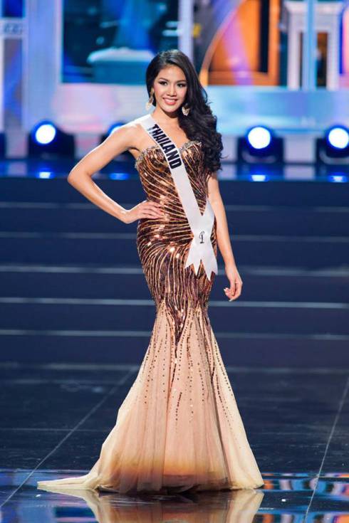 Miss Thailand Universe Evening Gown In Miss Universe