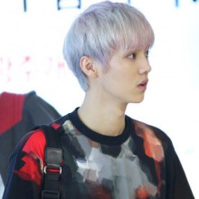 luhan hair color gray