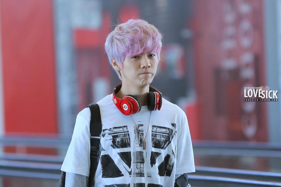 luhan hair color gray