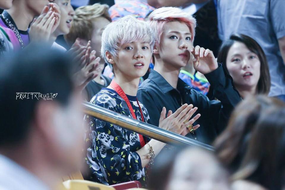 luhan hair color gray