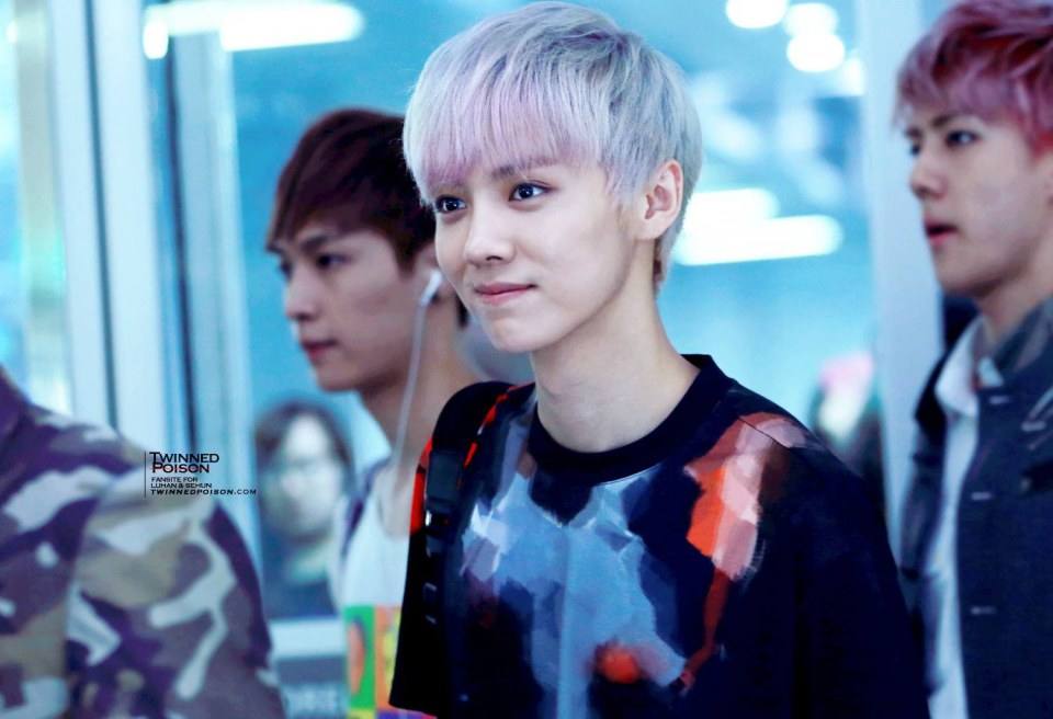 luhan hair color gray