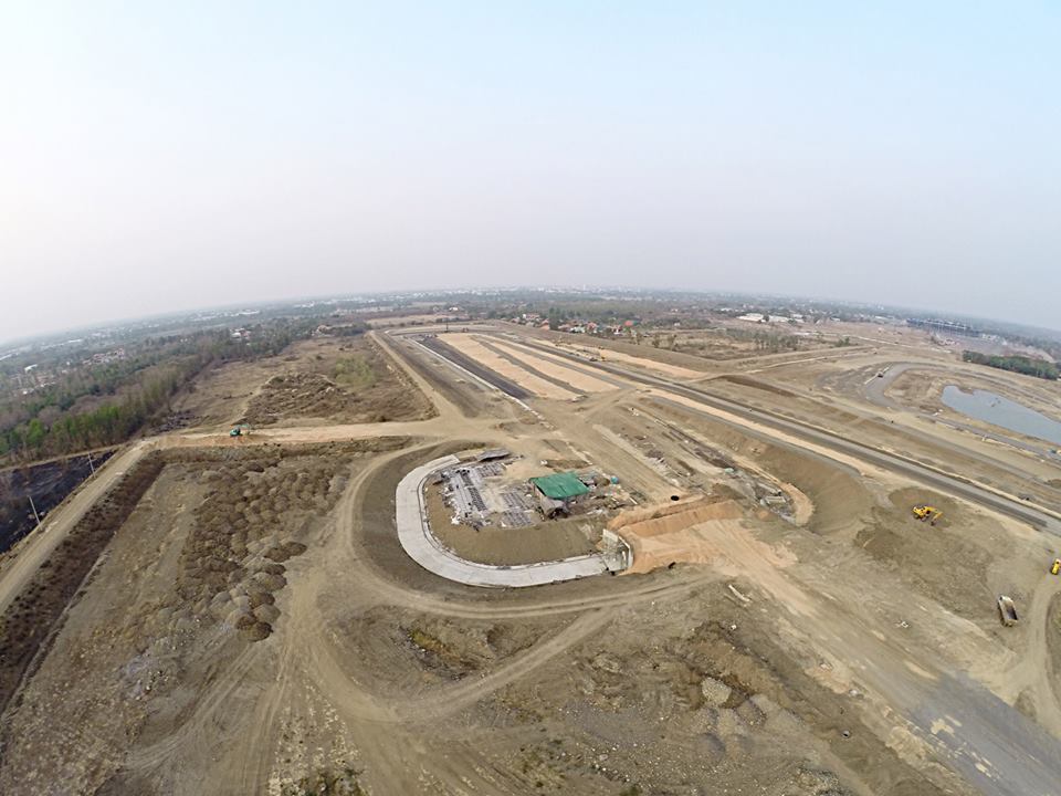 อัพเดทการก่อสร้างสนามแข่งรถบุรีรัมย์ อภิมหาโปรเจคของเมืองไทย