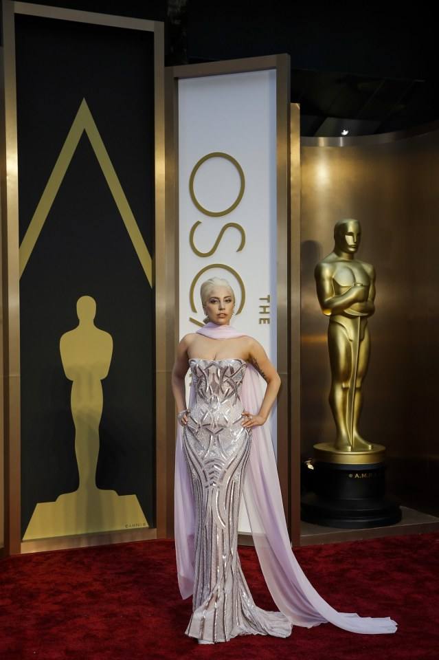 Lady Gaga @ Oscars 2014