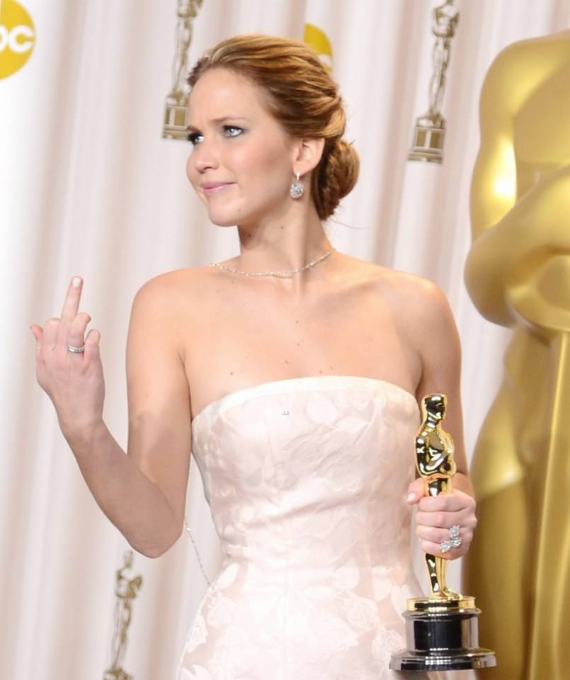 Jennifer Lawrece @ Oscars 2013