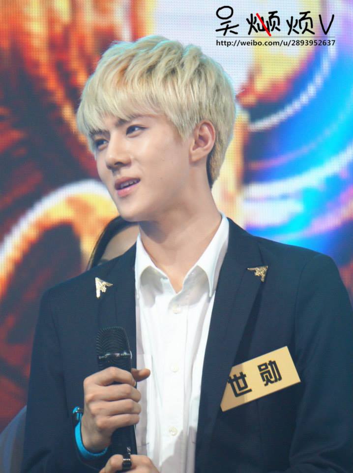 hair color sehun  1