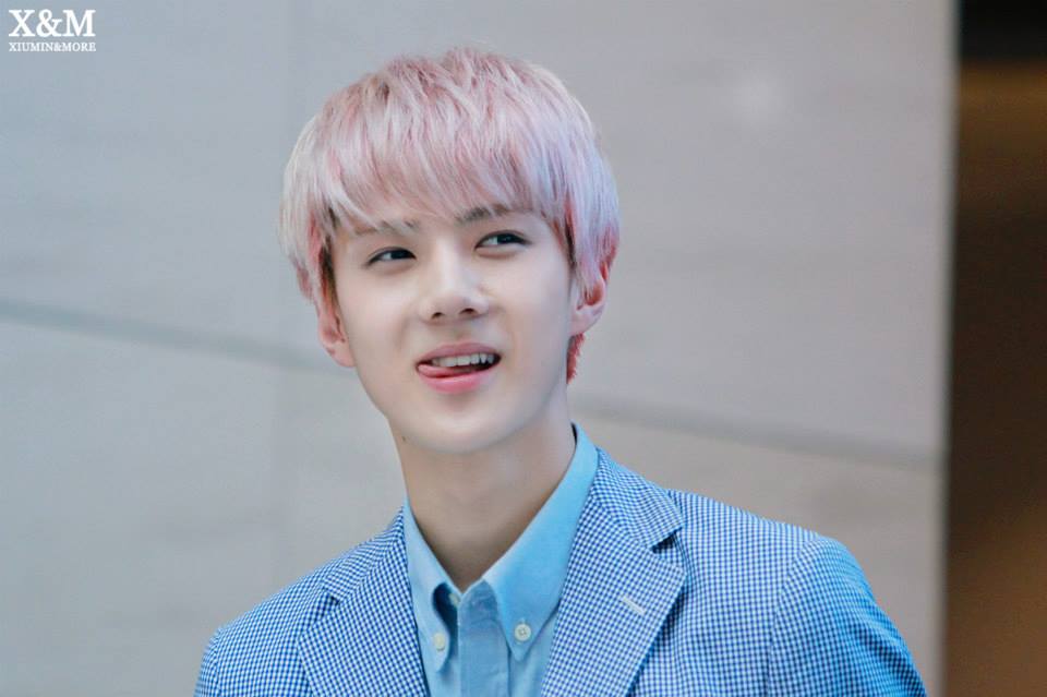 hair color sehun  1