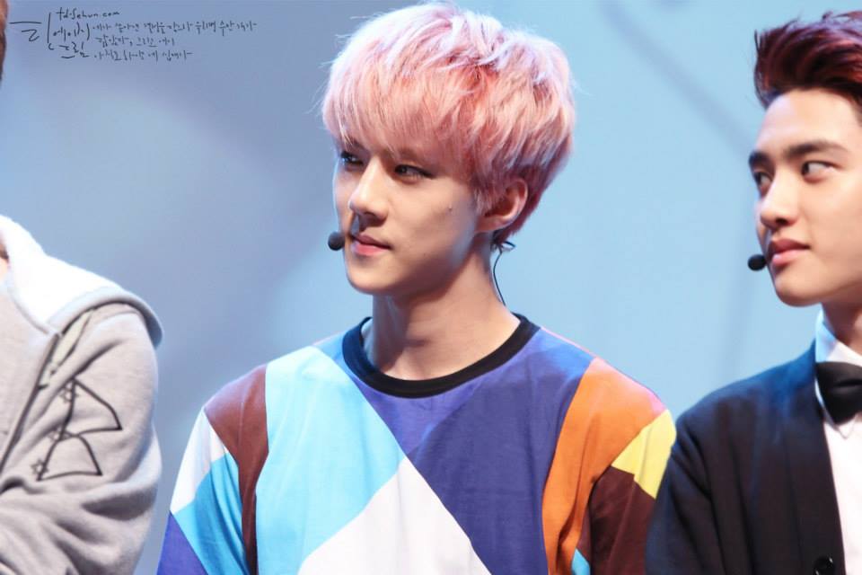 hair color sehun  1