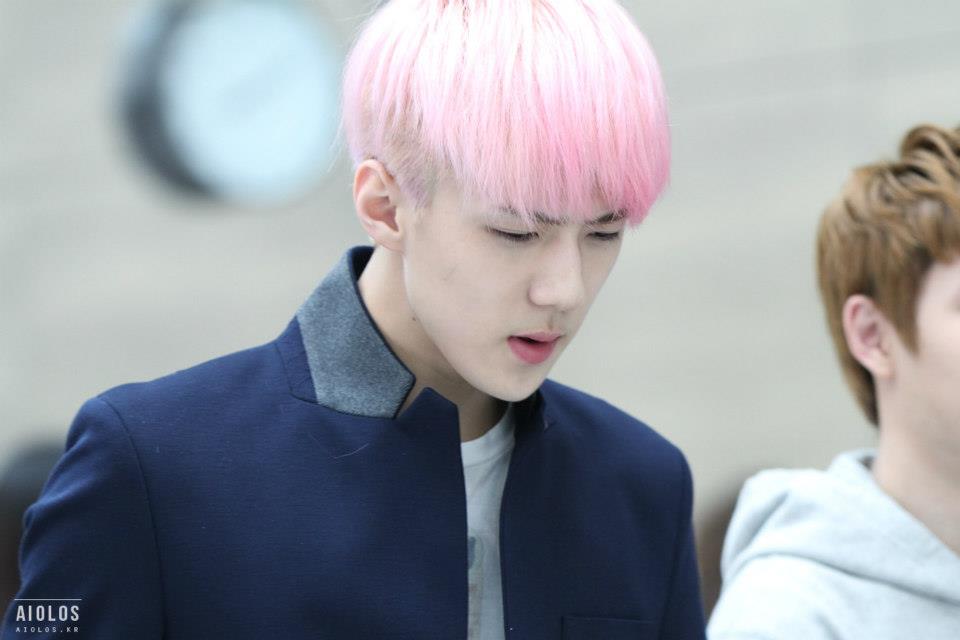 hair color sehun 2