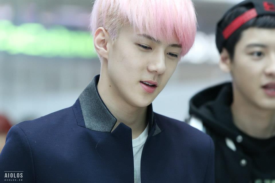 hair color sehun 2