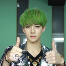 hair color sehun 2