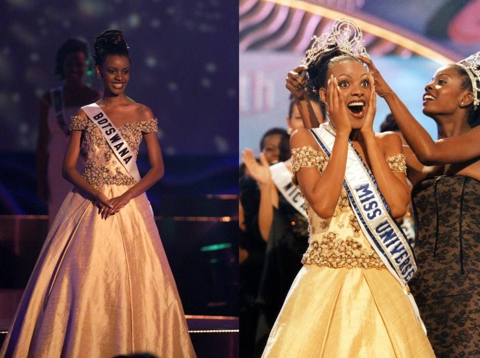 Mpule Kwelagobe Miss Universe 1999