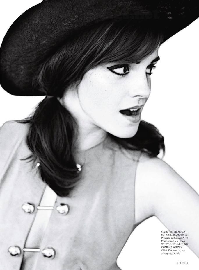 Emma Watson @ ELLE US April 2014