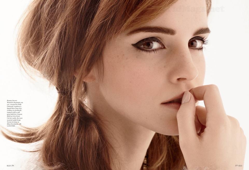 Emma Watson @ ELLE US April 2014