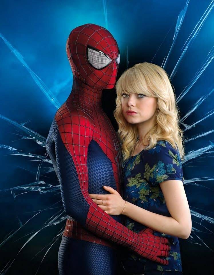 emma stone & andrew garfield ใน Amazing Spider-Man ภาค 2 เป็นคู่รักในจอ-และนอกจอ ฟินมากกกกกกกกกกกก