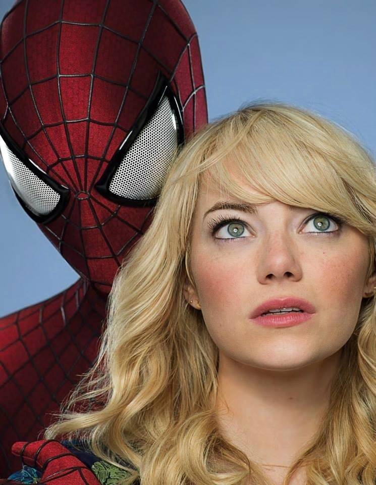emma stone & andrew garfield ใน Amazing Spider-Man ภาค 2 เป็นคู่รักในจอ-และนอกจอ ฟินมากกกกกกกกกกกก