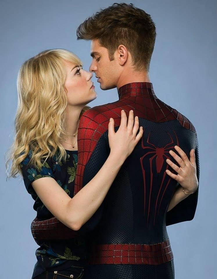 emma stone & andrew garfield ใน Amazing Spider-Man ภาค 2 เป็นคู่รักในจอ-และนอกจอ ฟินมากกกกกกกกกกกก