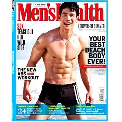 เต้ นันทศัย@MEN'S HEALTH vol. 8 no. 91 April 2014