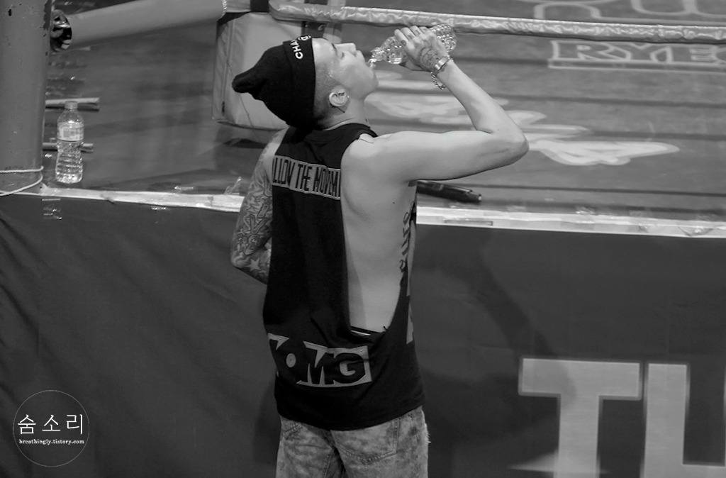 Jay Park at All Force One "The Fighting" by 숨소리