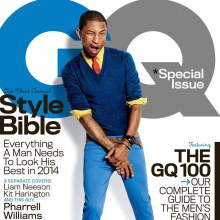 Pharrell Williams @ GQ USA April 2014