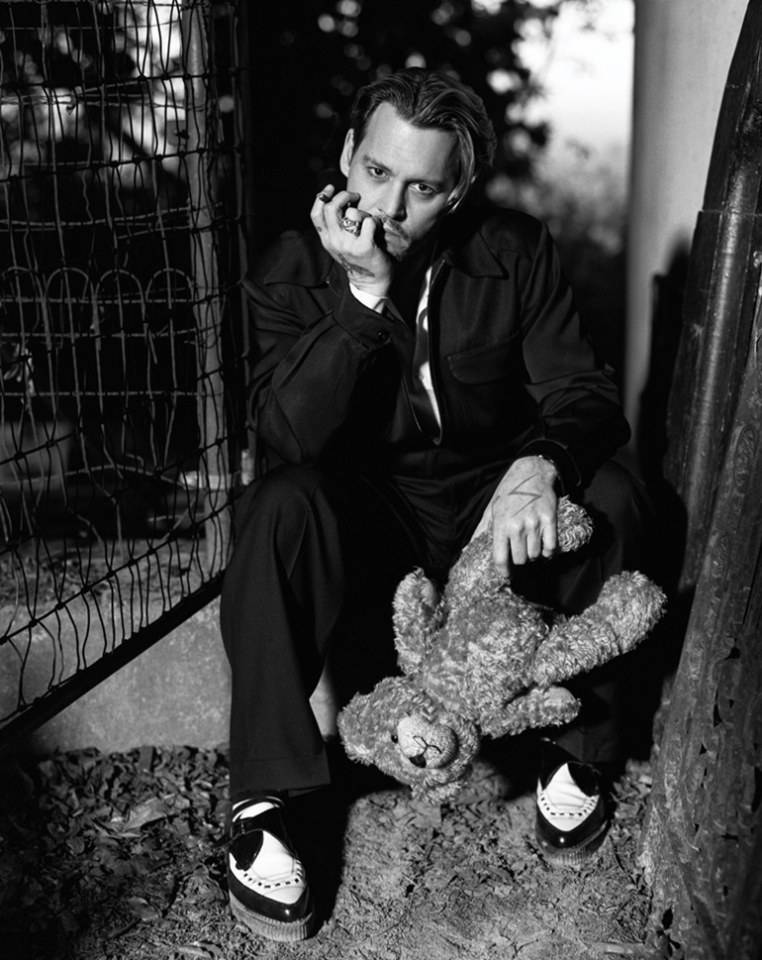 Johnny Depp @ Interview Magazine April 2014