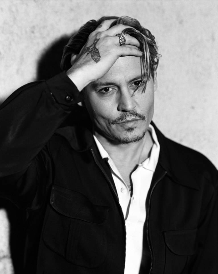 Johnny Depp @ Interview Magazine April 2014