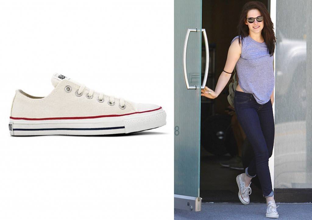 มาดูคลังรองเท้าผ้าใบของ Kristen Stewart กัน