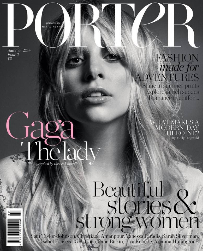 Lady Gaga @ Porter #2 Summer 2014