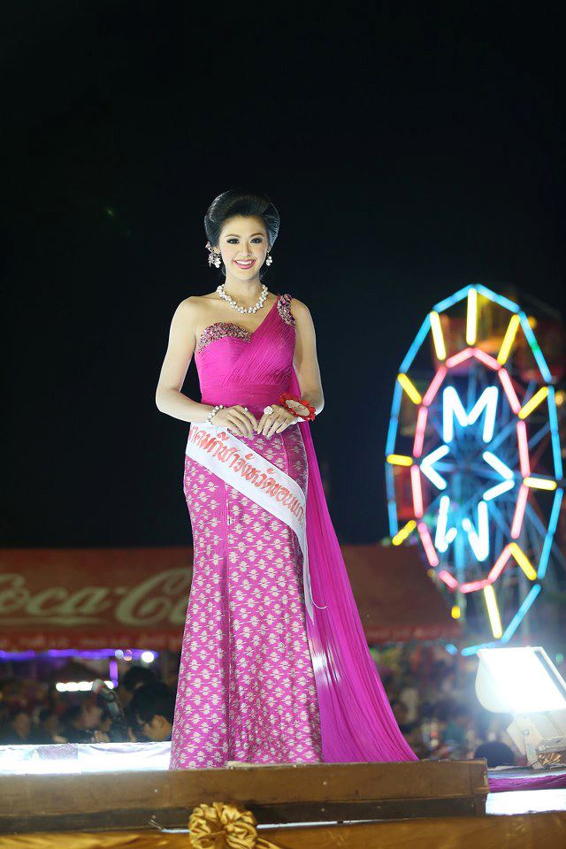 เธอคือหนึ่งในผู้เข้าประกวด Miss Universe Thailand 2014