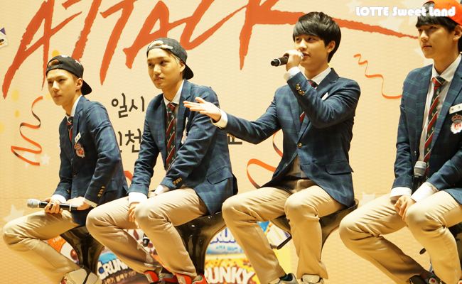 EXO K @ Crunky School Attack Event 2014