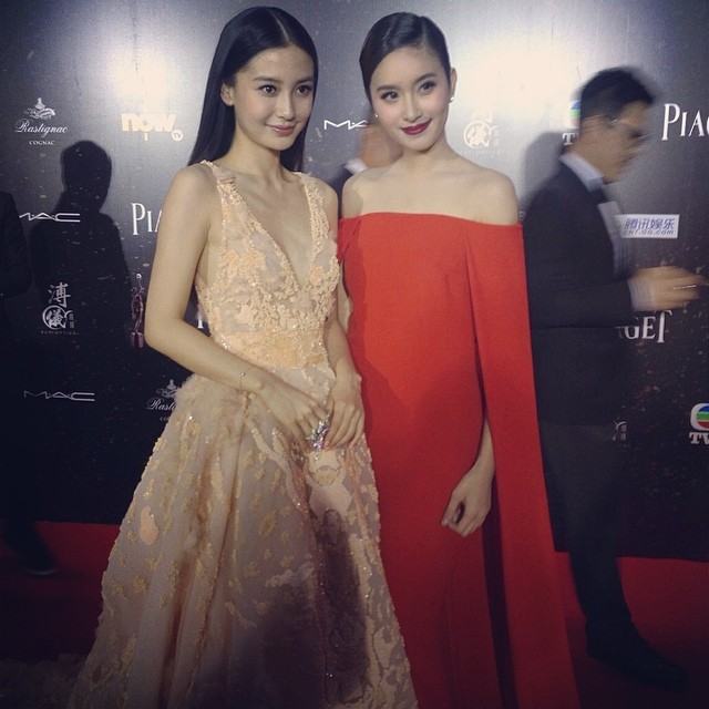 ปอยตรีชฎา & แองเจลาเบบี้ in HongKong Film Awards