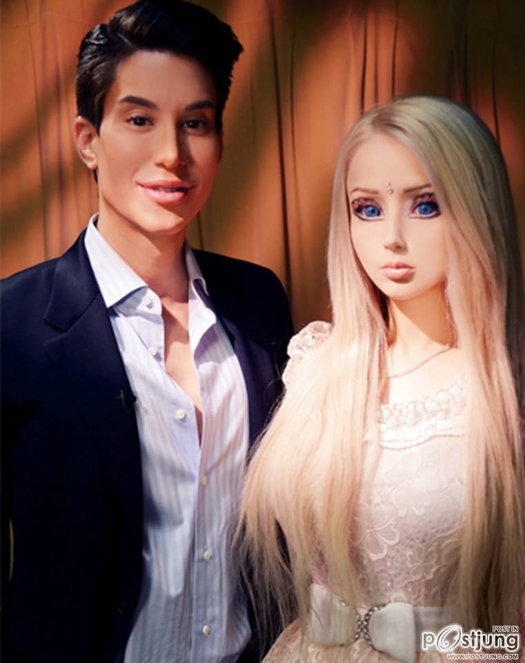 When Human Ken Met Human Barbie