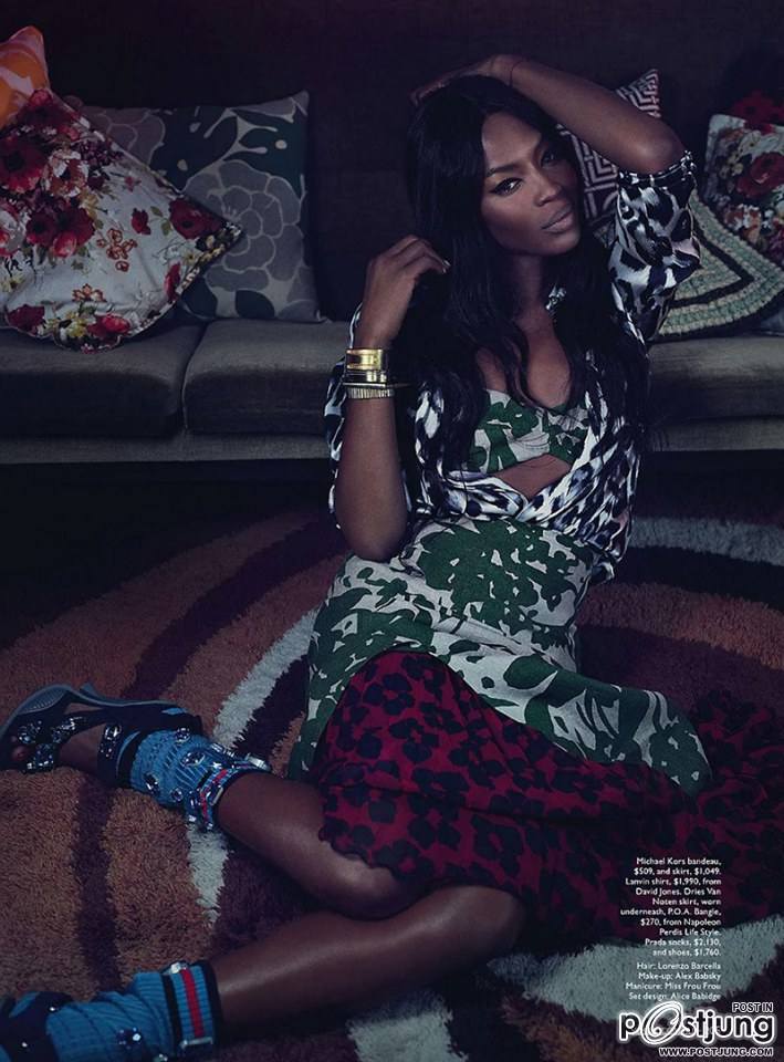 Naomi Campbell for Vogue Australia