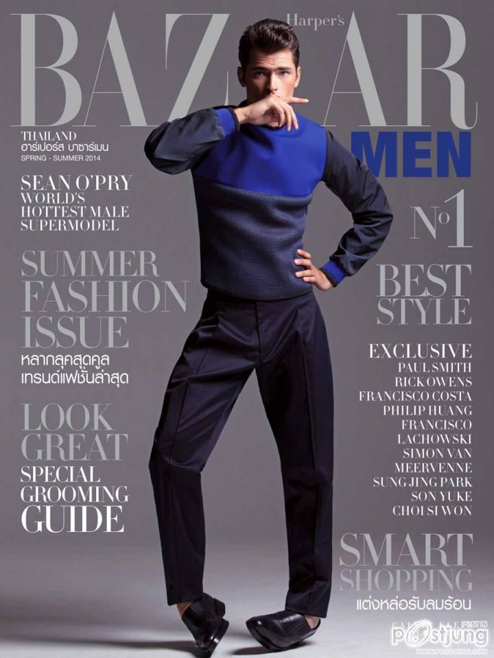 สน ยุกต์ @ Harper's Bazaar Men Thailand S/S 2014