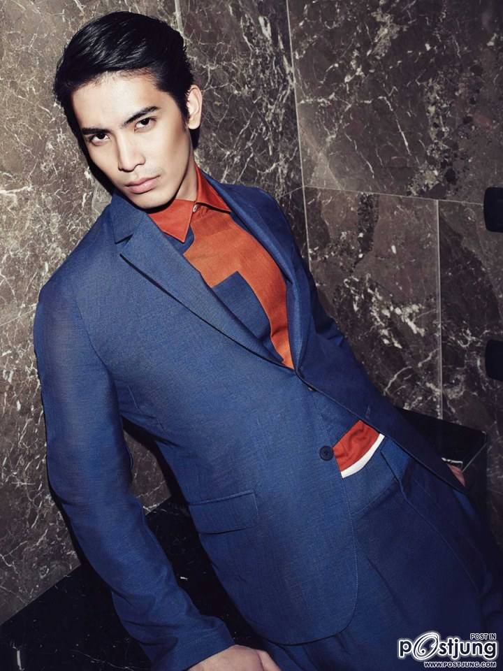 สน ยุกต์ @ Harper's Bazaar Men Thailand S/S 2014