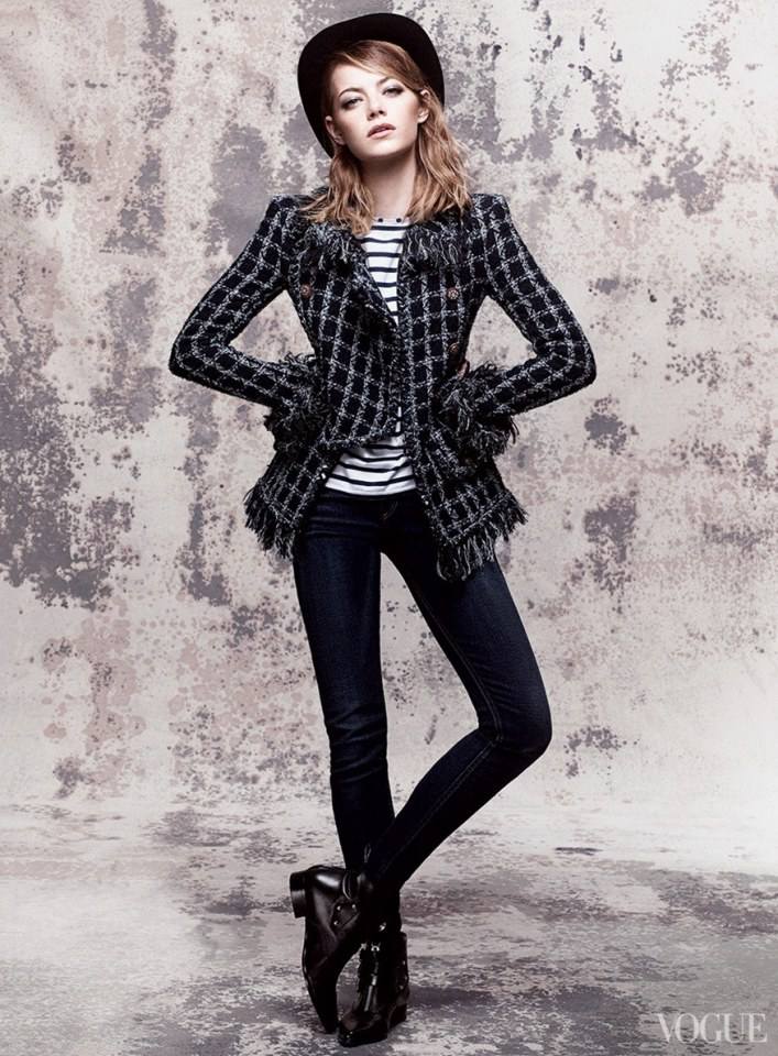 Emma Stone @ Vogue US May 2014