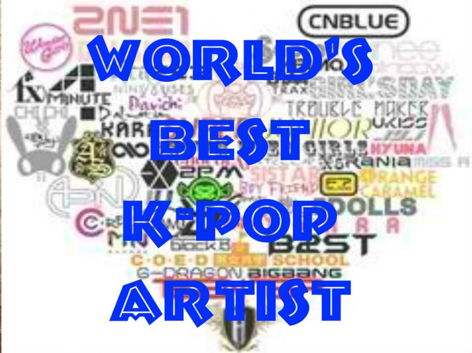 36 อันดับ WORLD'S BEST K-POP ARTIST
